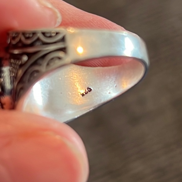 #391 Green Onyx Poison ☠️ Handcrafted Ring 💍 Size 10 NWOT - Picture 9 of 14